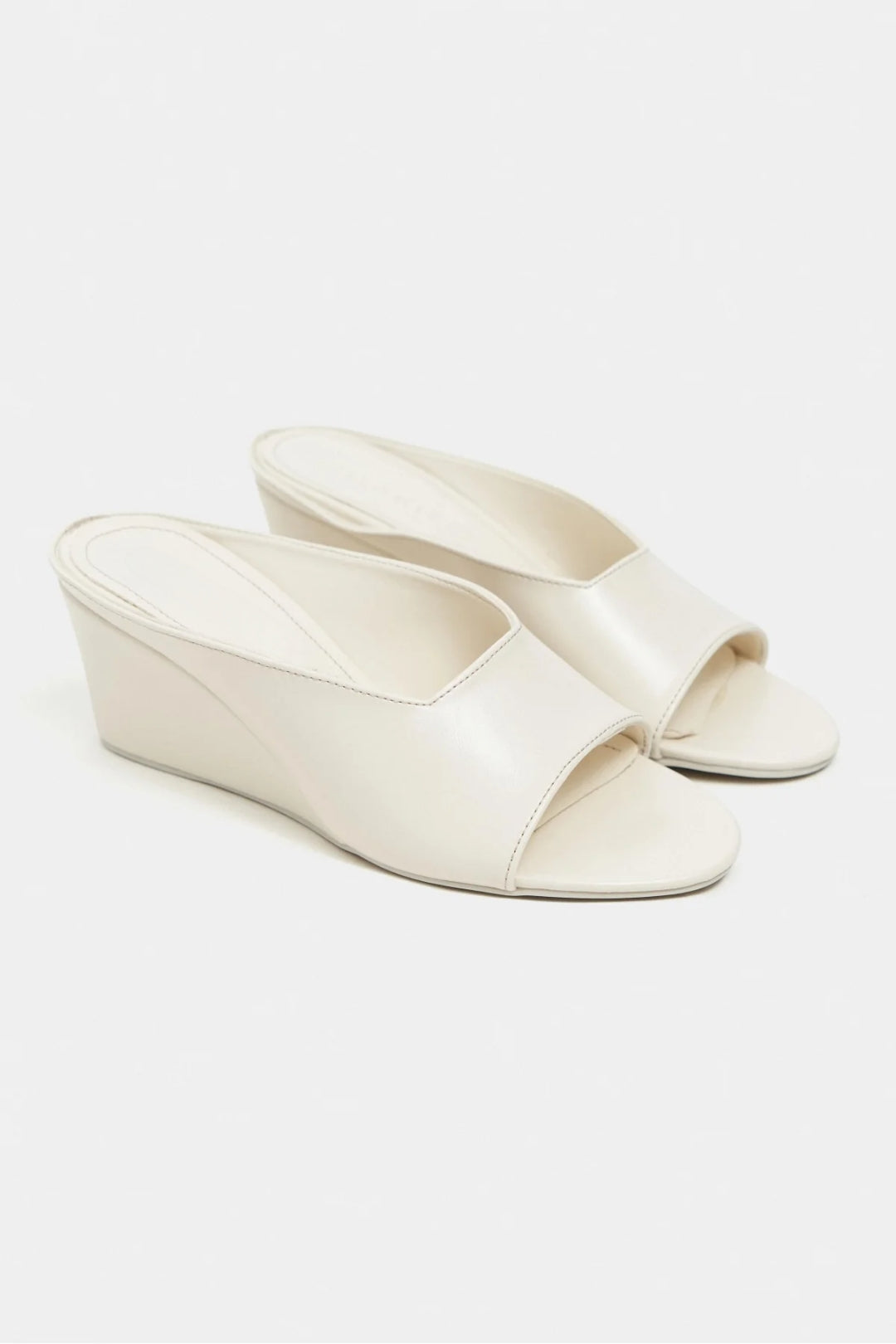 ALLISON Rustic Wedge Heel Slide Sandals for Women – 7 cm Comfort Heel