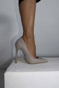 Monaco Crystal Dust Stiletto Pump