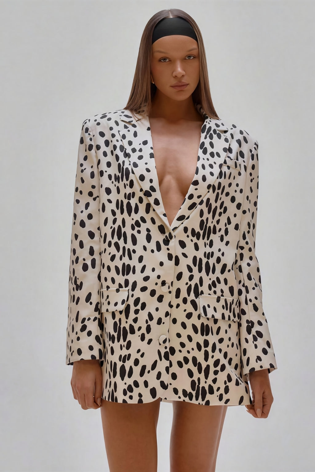 Marlene Spotted Blazer Dress