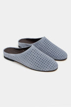Liguria – Handmade Genuine Leather Flat Slide Sandals