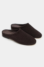 Liguria – Handmade Genuine Leather Flat Slide Sandals