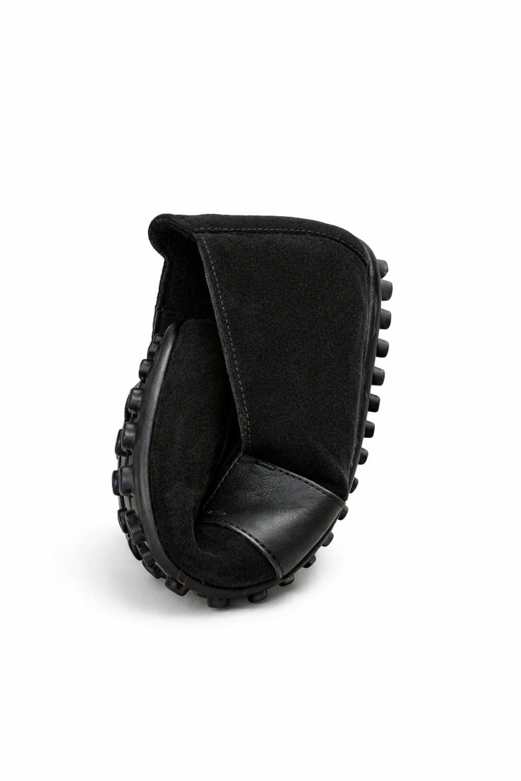 Siyah Hakiki Süet Ultra Esnek Driver Loafer