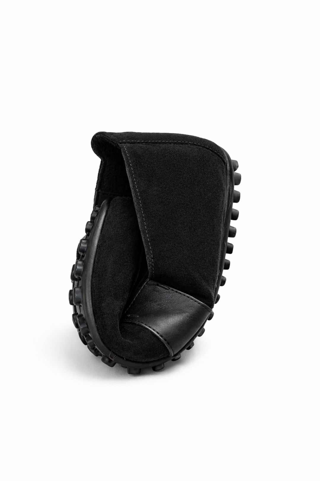 Siyah Hakiki Süet Ultra Esnek Driver Loafer