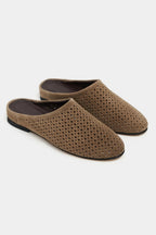 Liguria – Handmade Genuine Leather Flat Slide Sandals