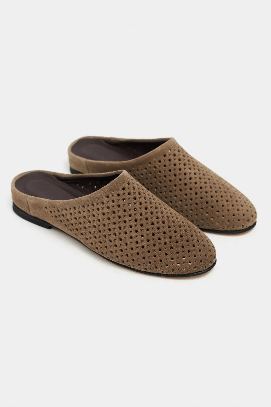 Liguria – Handmade Genuine Leather Flat Slide Sandals