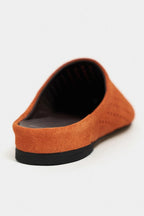 Liguria – Handmade Genuine Leather Flat Slide Sandals