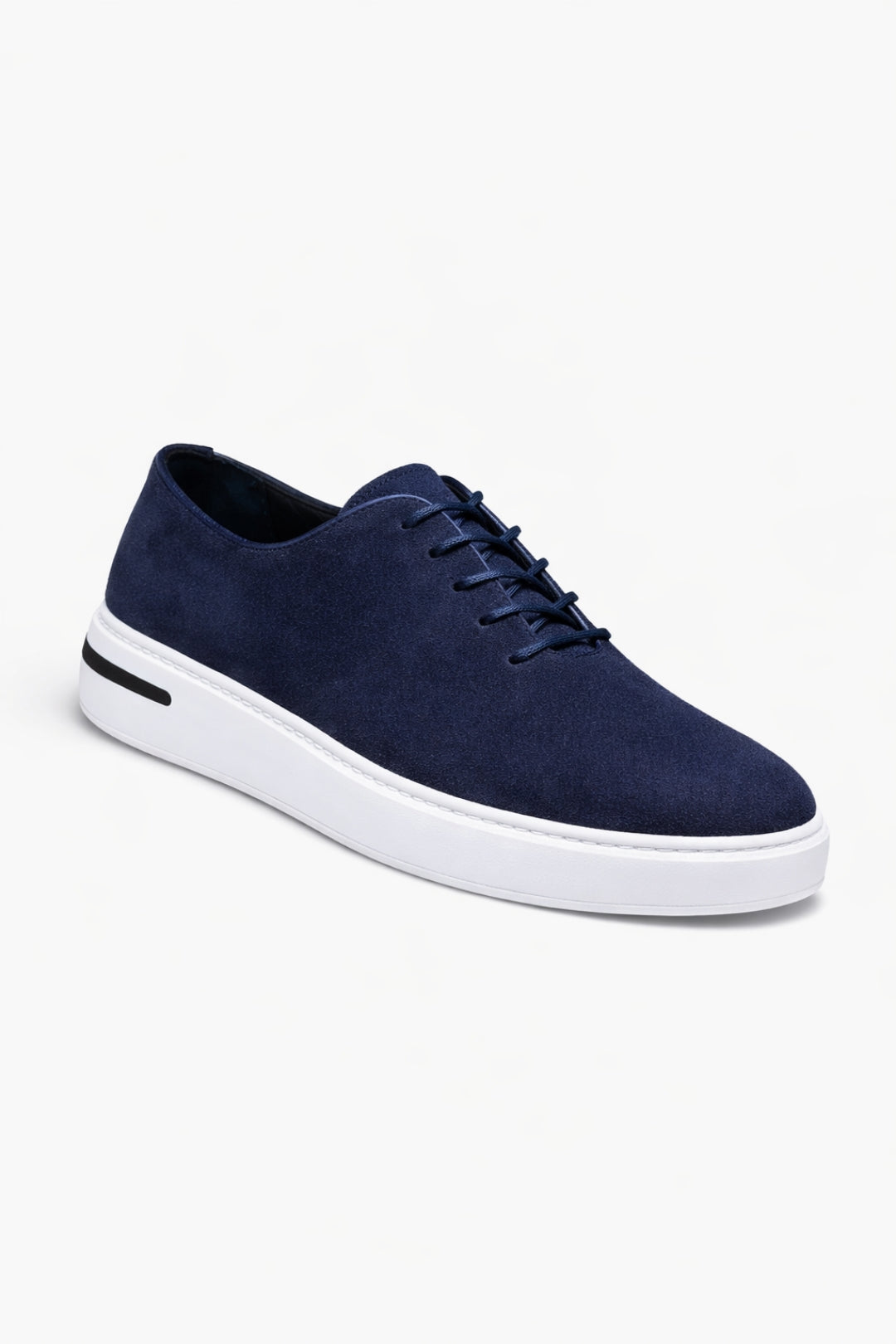 Lacivert Hakiki Süet Hafif Eva Taban Sneaker