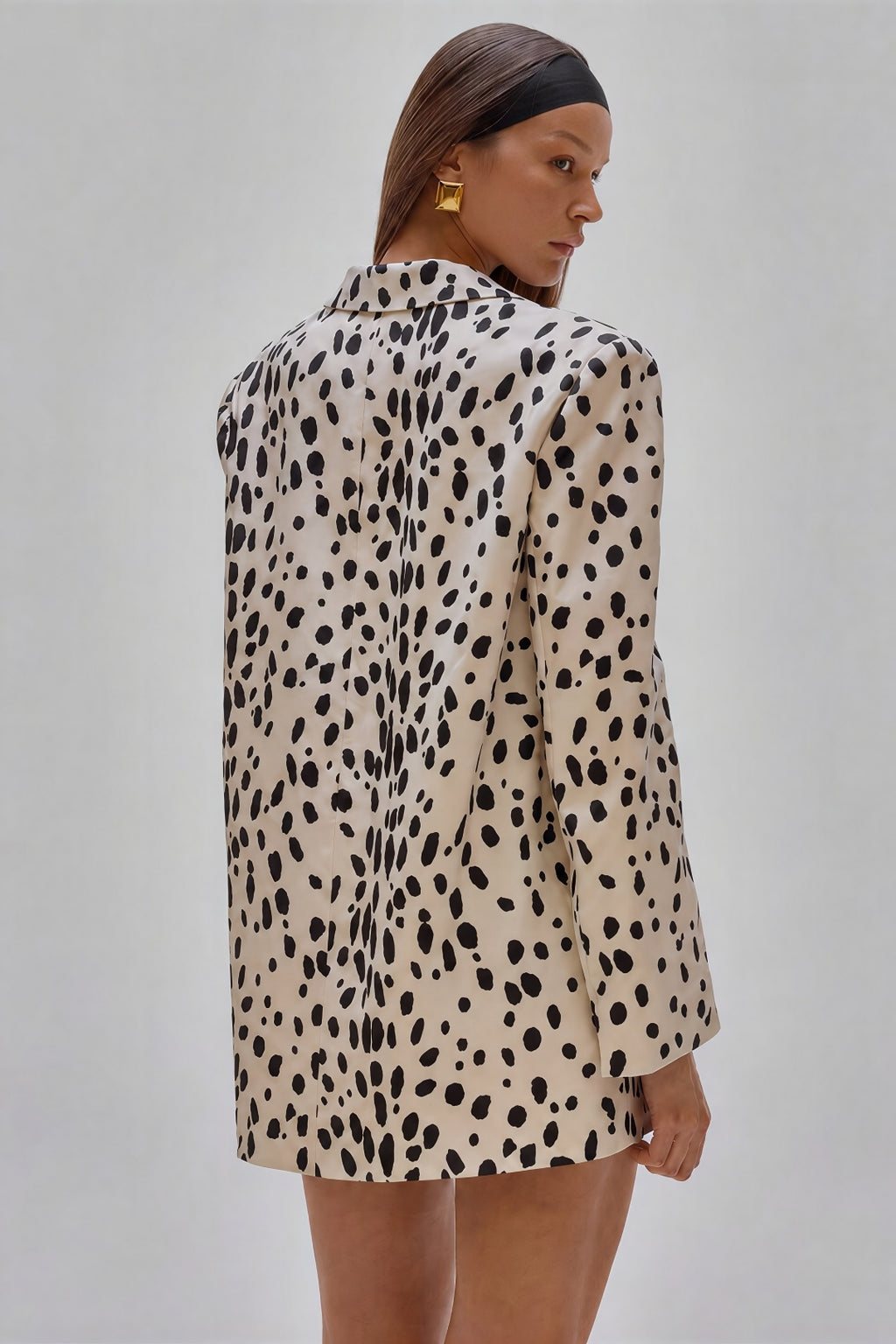Marlene Spotted Blazer Dress