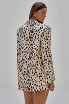 Marlene Spotted Blazer Dress