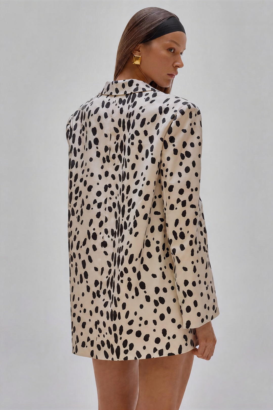 Marlene Spotted Blazer Dress