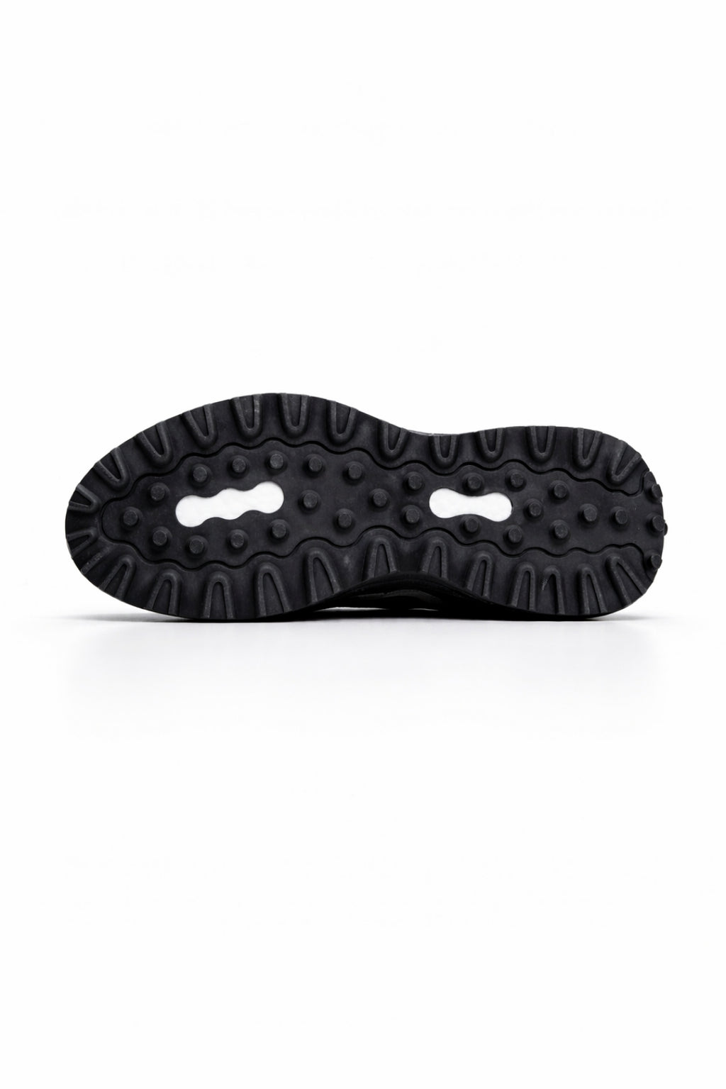 Siyah %100 Hakiki Deri 4 CM İthal Eva Taban Sneaker