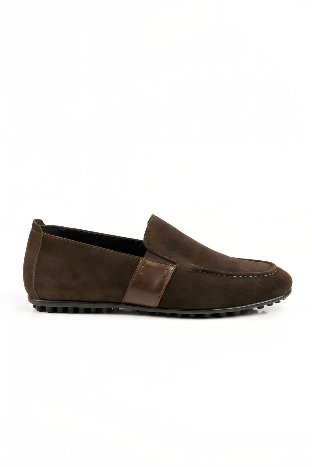 Kahverengi Hakiki Deri Ultra Esnek Loafer
